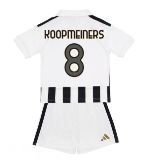 Juventus Teun Koopmeiners #8 Thuis tenue Kinderen 2026-27 Korte Mouwen en Broekje