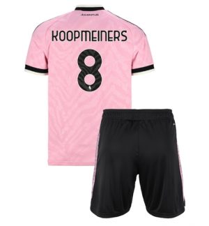 Juventus Teun Koopmeiners #8 Uit tenue Kinderen 2026-27 Korte Mouwen en Broekje