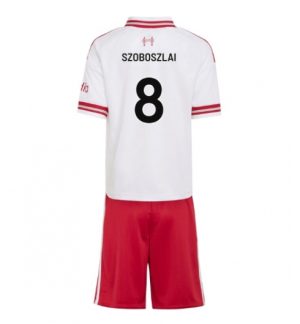 Liverpool Dominik Szoboszlai #8 Uit tenue Kinderen 2026-27 Korte Mouwen en Broekje