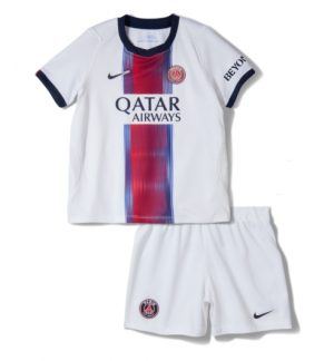 Paris Saint-Germain Uit tenue Kinderen 2026-27 Korte Mouwen en Broekje