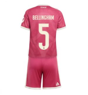 Real Madrid Jude Bellingham #5 Derde tenue Kinderen 2026-27 Korte Mouwen en Broekje