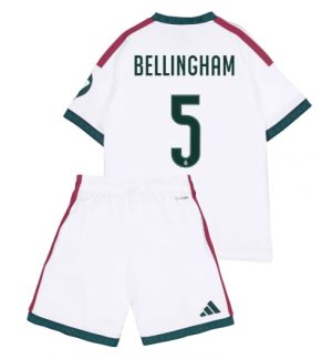 Real Madrid Jude Bellingham #5 Thuis tenue Kinderen 2026-27 Korte Mouwen en Broekje