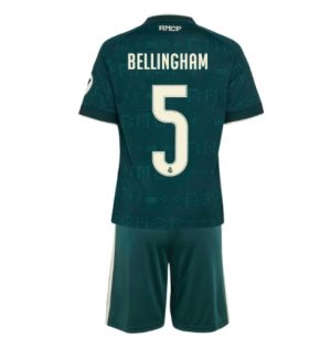 Real Madrid Jude Bellingham #5 Uit tenue Kinderen 2026-27 Korte Mouwen en Broekje