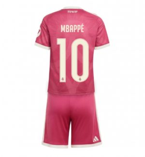 Real Madrid Kylian Mbappe #10 Derde tenue Kinderen 2026-27 Korte Mouwen en Broekje