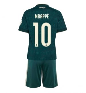 Real Madrid Kylian Mbappe #10 Uit tenue Kinderen 2026-27 Korte Mouwen en Broekje