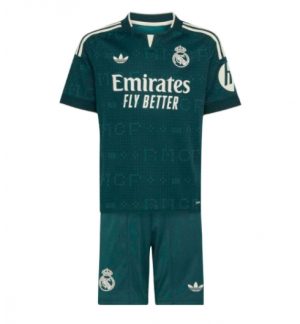 Real Madrid Uit tenue Kinderen 2026-27 Korte Mouwen en Broekje