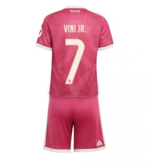 Real Madrid Vinicius Junior #7 Derde tenue Kinderen 2026-27 Korte Mouwen en Broekje