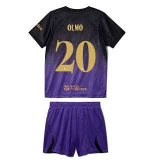 Barcelona Dani Olmo #20 Uit tenue Kids 2026-27 Korte Mouw Voetbalshirt (+ broek) Barcelona Dani Olmo #20 Uit tenue Kids 2026-27 Korte Mouw Voetbalshirt (+ broek)