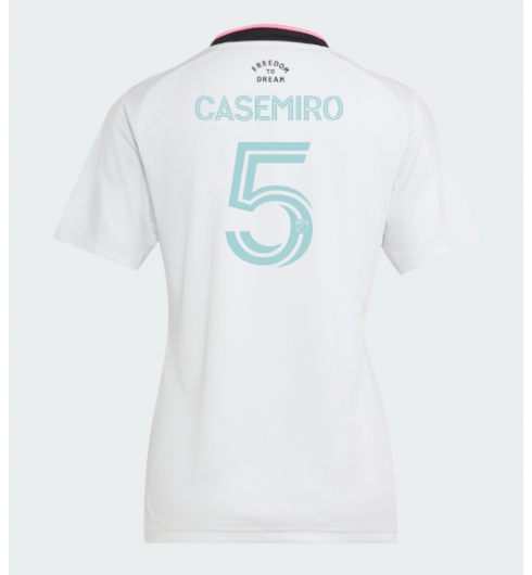 Inter Miami Casemiro #5 Derde tenue Dames 2026-27 Korte Mouw Voetbalshirt Inter Miami Casemiro #5 Derde tenue Dames 2026-27 Korte Mouw Voetbalshirt