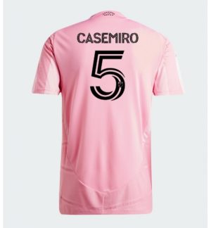 Inter Miami Casemiro #5 Thuis tenue 2026-27 Korte Mouw Voetbalshirt
