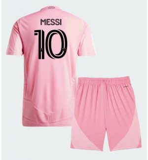 Inter Miami Lionel Messi #10 Thuis tenue Kids 2026-27 Korte Mouw Voetbalshirt (+ broek)