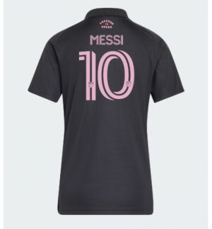 Inter Miami Lionel Messi #10 Uit tenue Dames 2026-27 Korte Mouw Voetbalshirt