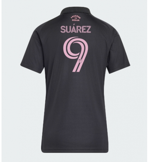 Inter Miami Luis Suarez #9 Uit tenue Dames 2026-27 Korte Mouw Voetbalshirt Inter Miami Luis Suarez #9 Uit tenue Dames 2026-27 Korte Mouw Voetbalshirt