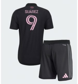 Inter Miami Luis Suarez #9 Uit tenue Kids 2026-27 Korte Mouw Voetbalshirt (+ broek)