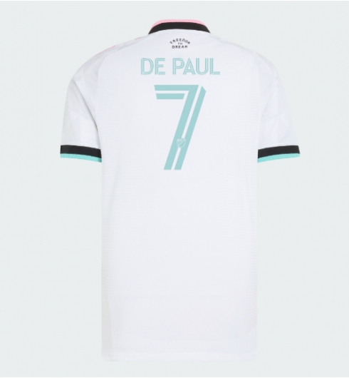 Inter Miami Rodrigo De Paul #7 Derde tenue 2026-27 Korte Mouw Voetbalshirt Inter Miami Rodrigo De Paul #7 Derde tenue 2026-27 Korte Mouw Voetbalshirt