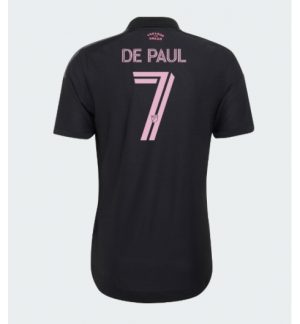 Inter Miami Rodrigo De Paul #7 Uit tenue 2026-27 Korte Mouw Voetbalshirt